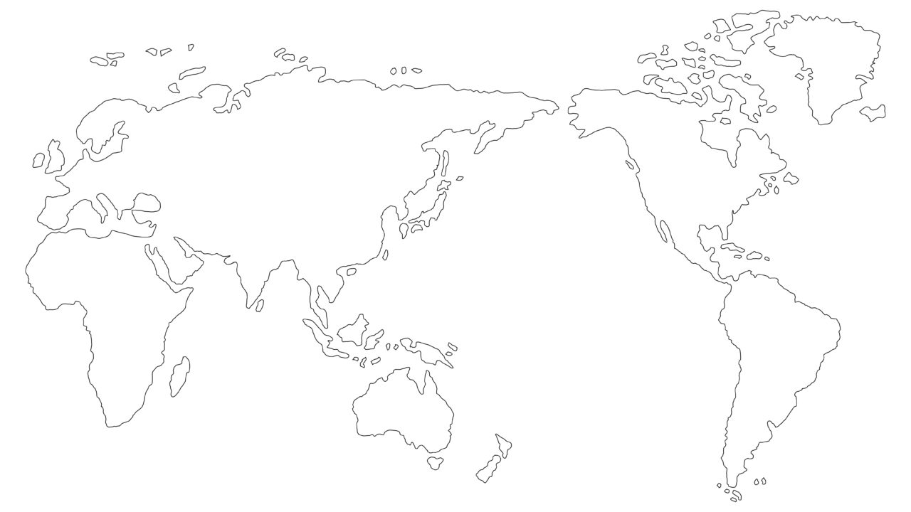 world map