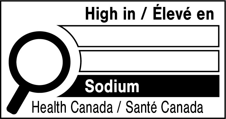 カナダFOPラベル(sodium)